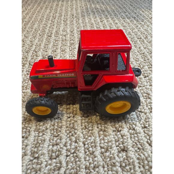 Farm Tractor Toy Vehicle, Red Tractor, Farm Toys, Children's Toy, Collector Toy - Picture 1 of 6